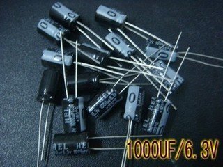 30PCS,1000UF 6.3V Electrolytic Capacitor 6.3V 1000UF
