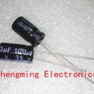 100 PCS 100uF/35V 6*12mm DIP 35V 100uF Aluminum Electrolytic Capacitor 100uF35V