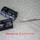 50PCS 35V 220UF 8*12mm Electrolytic Capacitor / 35v 220uf Quality Electrolytic capacitors 105 Centig