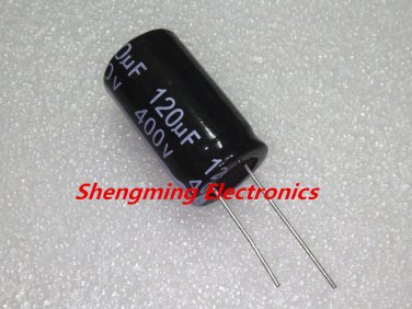 10PCS 400V 120UF volume 18x30 Quality electrolytic capacitors