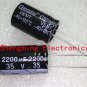 50PCS 2200UF35V electrolytic capacitor 2200UF 35V 16x25