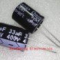 10pcs 33uF 400V Radial Electrolytic Capacitor 16x22