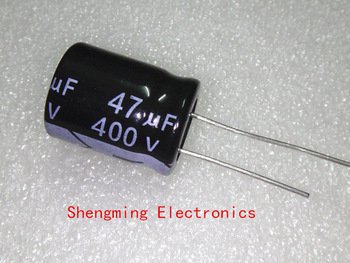 50pcs 400V 47UF 16x25 DIP electrolytic capacitors