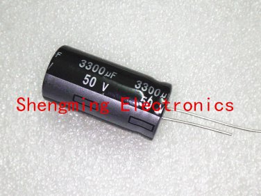 5PCS 50V 3300UF 18*35mm Electrolytic Capacitor / 50V3300uf Quality Electrolytic capacitors 105 Centi