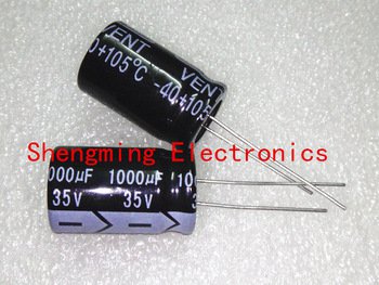 100pcs Electrolytic capacitor 1000UF 35V 35V 1000UF 13x20