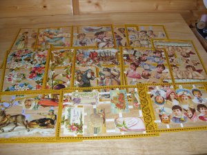 English Victorian Scraps sheets