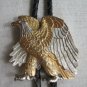 Gold & Silver Tone - Eagle Bolo Tie