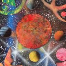 Original Spray Paint Painting On Pre Stretched Canvas