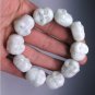Hand carved jade Buddha, bracelet. A successful man like best