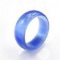 The outstanding natural purple agate, hand-carved wide bracelet. The beautiful lady's choice
