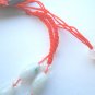 hand-woven Bai Yufo bracelet. 8 the jade beads. Talisman.