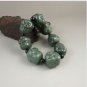 Hand-carved black bracelet. Jade [the Buddha's head +8 beads] bracelet. Christmas gifts