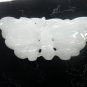 Natural, white jade butterfly charm pendant. The beautiful girl's favorite.