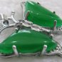 jade pendant, green jade butterfly pendant. Beautiful girl of choice.