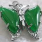 jade pendant, green jade butterfly pendant. Beautiful girl of choice.