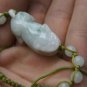 Hand-carved. White jade brave troops, bracelets. Exquisite jade, hand-woven bracelets