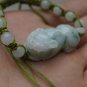 Hand-carved. White jade brave troops, bracelets. Exquisite jade, hand-woven bracelets