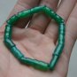 Hand-carved; steadily higher green agate bracelet, natural quality agate bracelet.