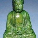 Chinese old jade, retro green jade Buddha, small ornaments, hand Chinese old jade, retro green jade Buddha, small ornaments, hand
