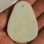 Natural white jade. Hand-carved (longevity) necklace. Longevity Pendant
