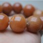 Yellow natural jade bracelet, hand-carved, Huang Cuiyu 12 beads, beads