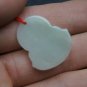 Natural jade pendant, hand-carved white jade Buddha. Amulet Pendant