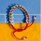 Colorful Jade bracelet. Hand-woven, colored bracelet buckle peace (18). Christmas gifts