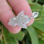 Natural jade, hand-carved, good luck pendant. White Angel Pendant