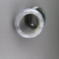 Natural jade rings, hand-carved, black jade flower ring, charm