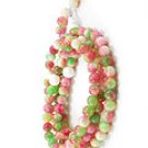 Tibetan Buddhist prayer beads, 10 mm colorful jade beads, meditation Yoga Mala 108 beads.