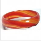Natural red stripe agate bracelet, Christmas gift