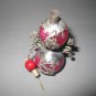 Exquisite jade snuff bottle of copper-nickel alloy package. Retro Crafts