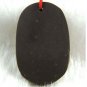 Hand-carved Zodiac - Sheep pendant. Purple, amulet