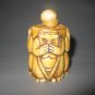 Antique bone. Three no monkey. Snuff bottles. Ornamental. Collection