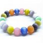 Seven color opal. Bracelet. Preferred beauty