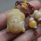 Natural yellow jade pendant. Hand-carved.Jade release Jia Moni Avatar