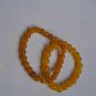 Natural yellow jade.Bracelet.(Couple paragraph) (the price of two)