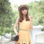 Wig; light brown. Dark brown. Black.Female flower head wig