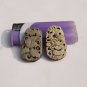 Natural purple jade. Seiko sculpture. A rectangle (sabrina). Necklace pendant