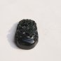 Natural dark green jade, hand-carved of 100%, zodiac snake pendant.Pendant