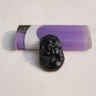 A cargo of dark green jade, the Lunar New Year - jade pendant of sheep A cargo of dark green jade, the Lunar New Year - jade pendant of sheep