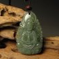 The natural Tian Qingyu, hand-carved amulet Akasagarbha. · Pendant Necklace