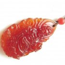 Natural carnelian hand-carved amulet.(Samantabhadra) Bodhisattva. Pendant Necklace Natural carnelian hand-carved amulet.(Samantabhadra) Bodhisattva. Pendant Necklace