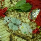 Light (green beans) Jade car hanging (brave + transport beads) cleverly woven