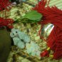 Light (green beans) Jade car hanging (brave + transport beads) cleverly woven