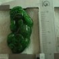 Full of green jade, hand-carved pairs of brave, pendant necklace, couple models (two prices)