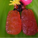 Excellent red agate pendant, hand-carved boy, a virgin. Couples pendant Excellent red agate pendant, hand-carved boy, a virgin. Couples pendant