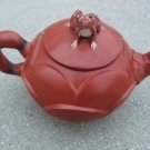 Retro (Yixing) Teapot Dahongpao Lotus the frog paragraph Teapot