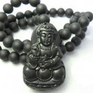 (Si Bin Stone) Guanyin pendant amulets, necklaces, pendants evil spirits.