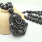 Genuine (Si Bin Stone) laughing Buddha pendants, amulets, necklaces, pendants, evil spirits.